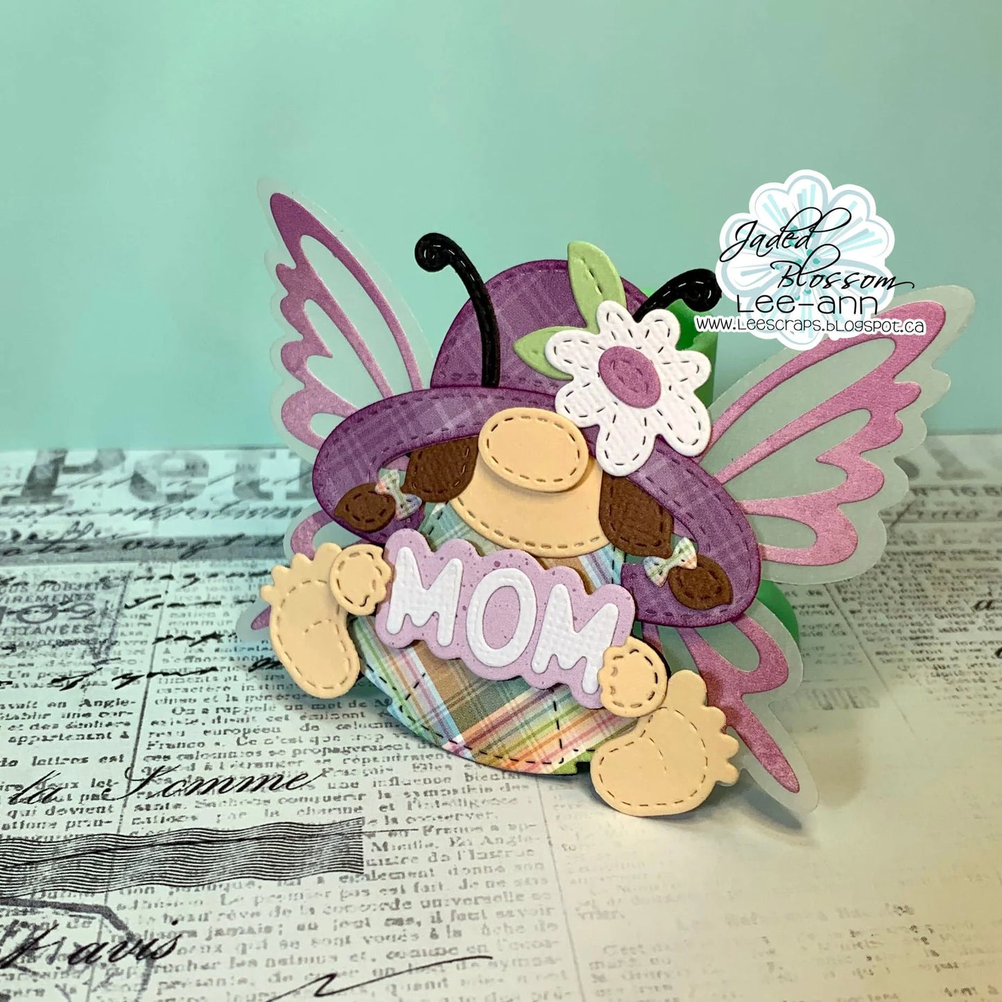 JB Collections Gnome add on snijmallen set voor creatieve kaarten en tafereeltjes - Lente