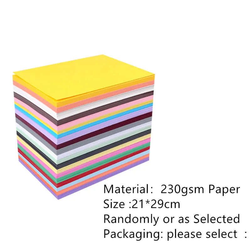 10 vellen A4 gekleurd karton 180gsm voor knutselen en kaarten