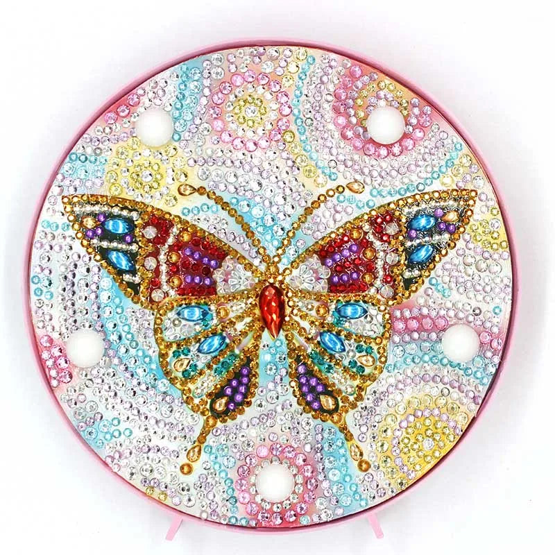 Diamond Painting Lamp met Mandala en Landschap Ontwerp