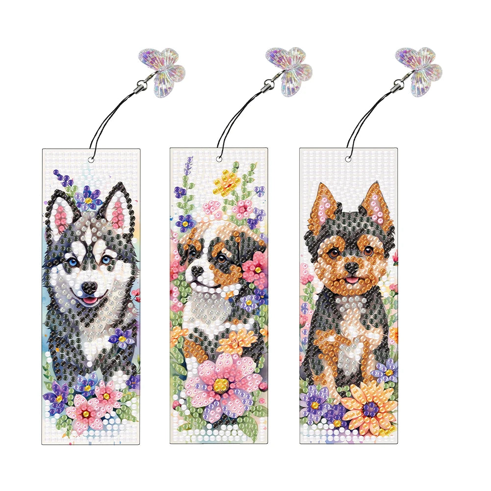 Diamond Painting Boekenlegger Vlinder Bladmuziek Set voor Creatieve Leesliefhebbers