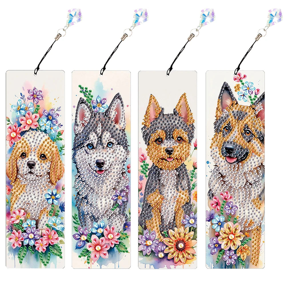 Diamond Painting Boekenlegger Set met Hanger -