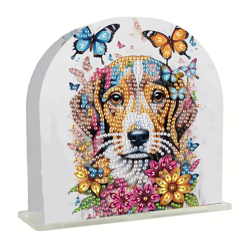 Diamond Painting Servettenhouder - Dubbelzijdig Acryl Standaard