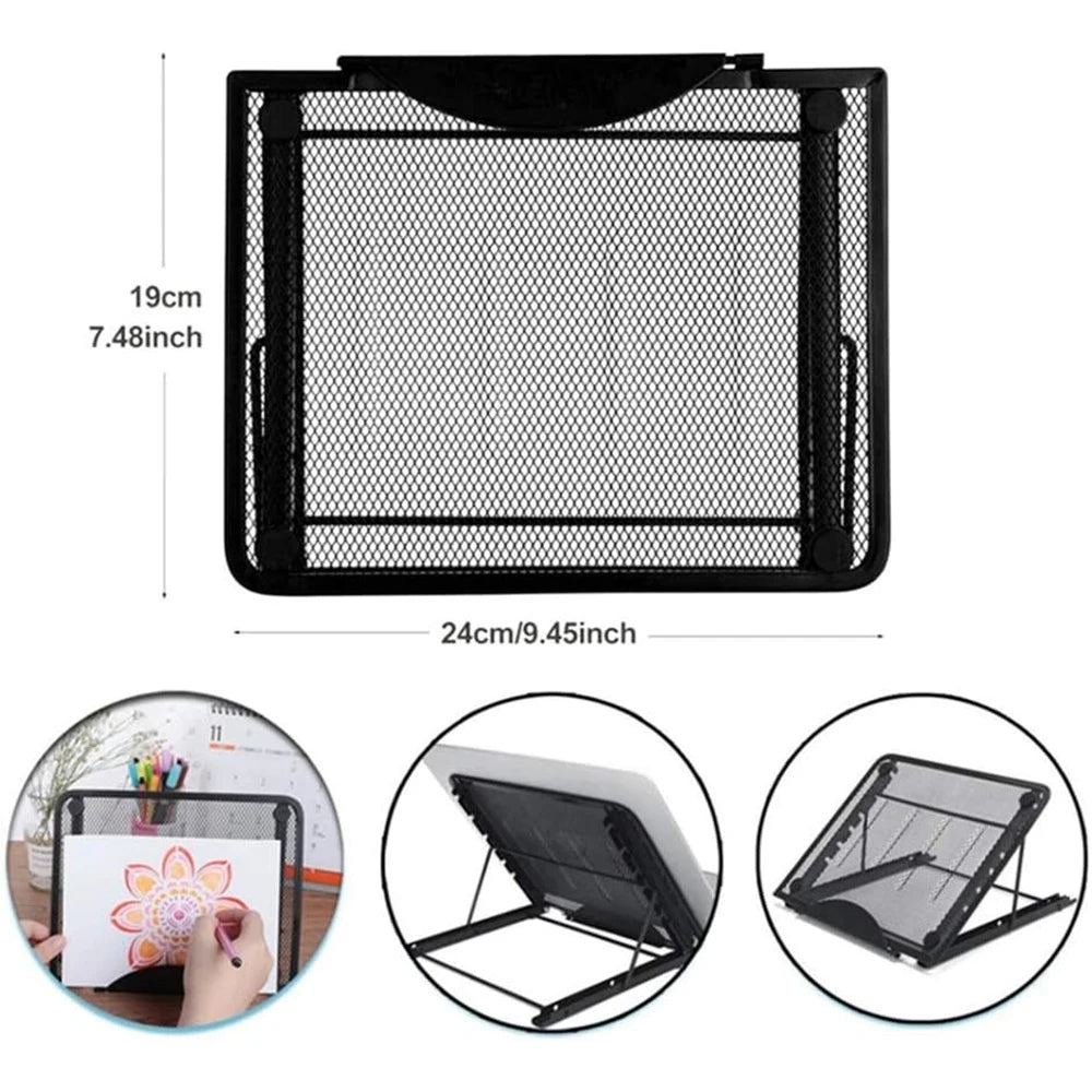 Diamond Painting Standaard – Opvouwbare en Verstelbare Metalen Houder