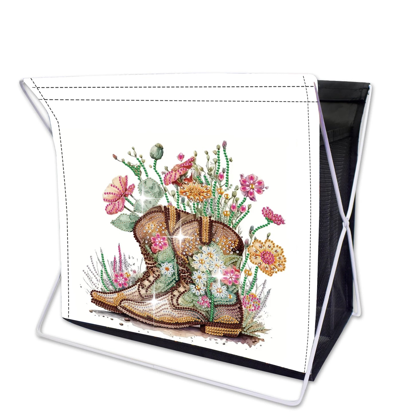 Diamond Painting Opbergmand Vlinder – Extra Grote Capaciteit