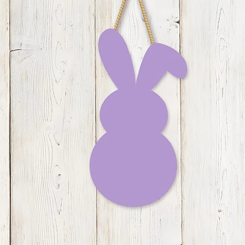 Houten Paas figuren om zelf te kleuren/schilderen – 20 houten konijntjes