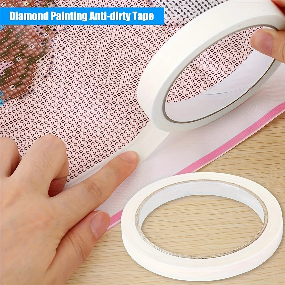 Diamond Painting Tape - Zelfklevende Randen 1,5/2 cm