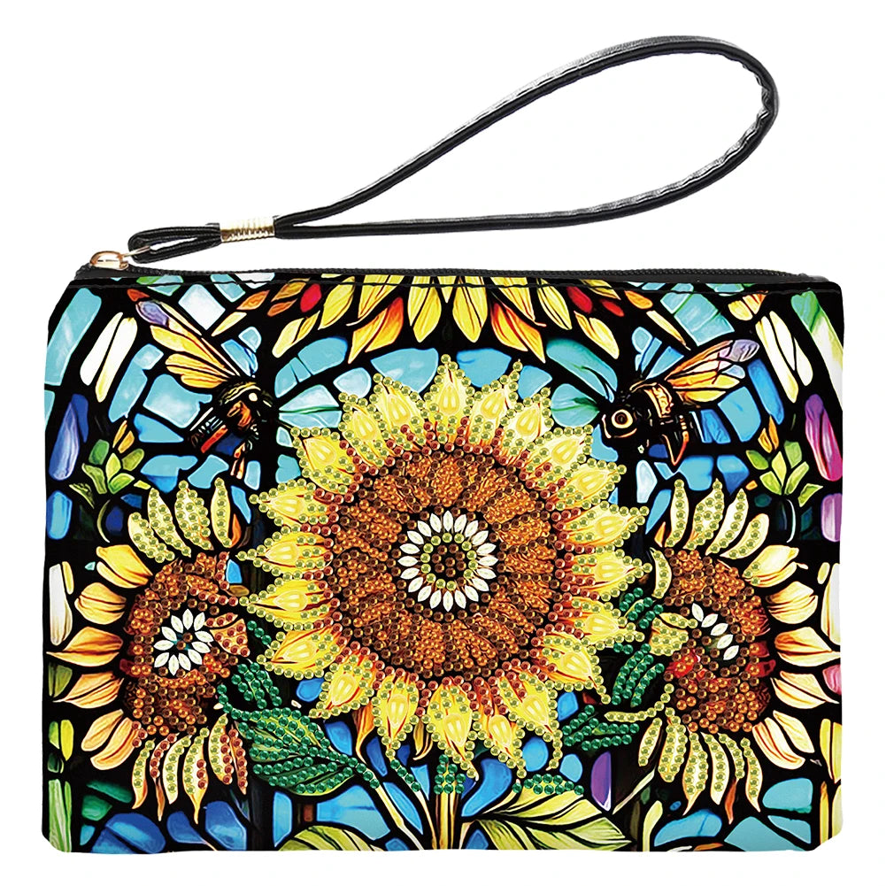 Diamond Painting Etui - Cartoon Design met Speciale Vorm Steentjes