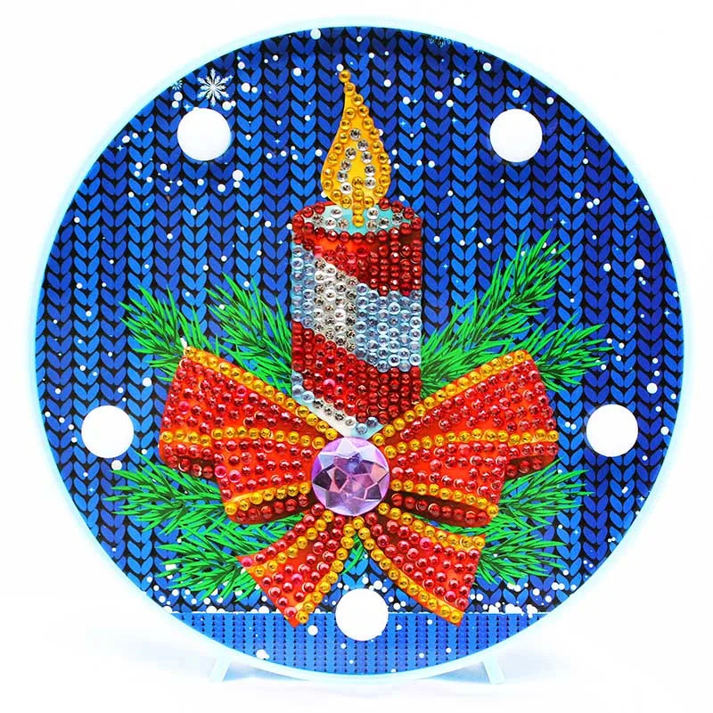 Diamond Painting Lamp Mandala Landschap