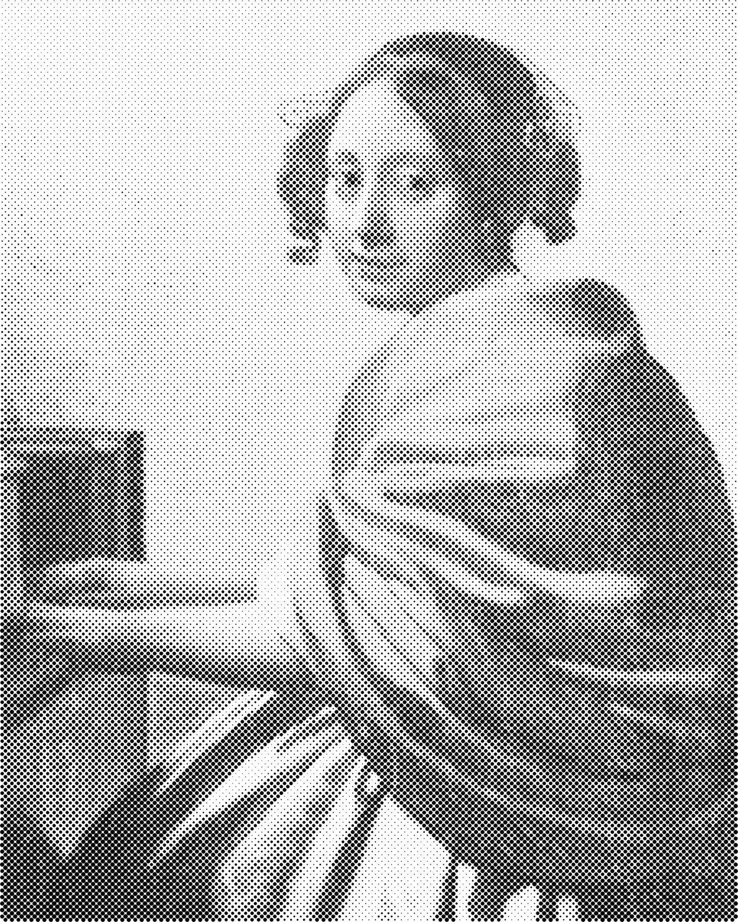 DOT Painting - Bekende Schilderijen in Één Kleur