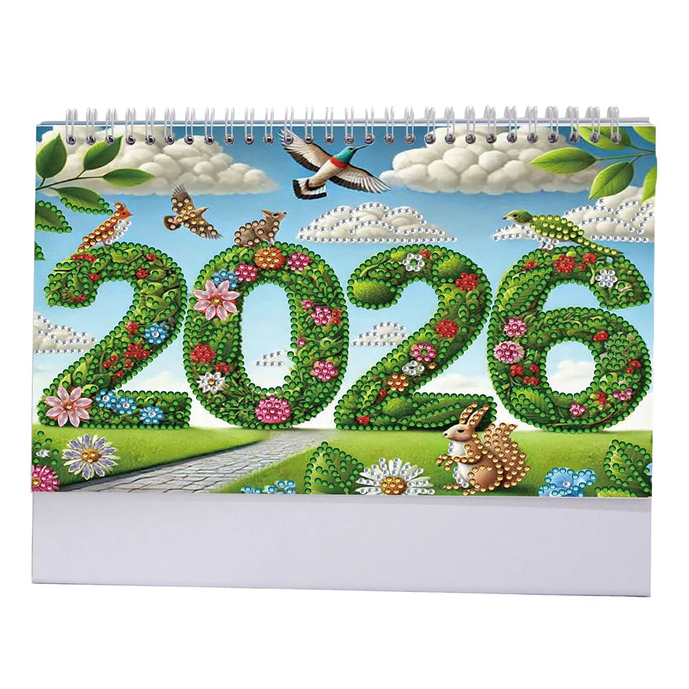 Diamond Painting Kalender bureau decoratie en cadeau idee