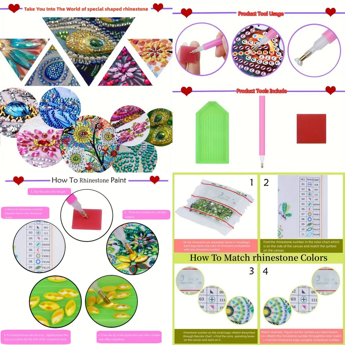 Diamond Painting Wijnfleszak met dierenprint – Kerst & Cadeau verpakking