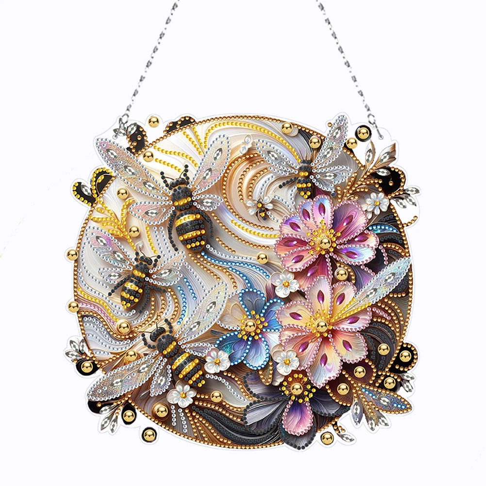 Diamond Painting Hangend Ornament – Dubbelzijdig met Speciale Vorm Steentjes - LB092