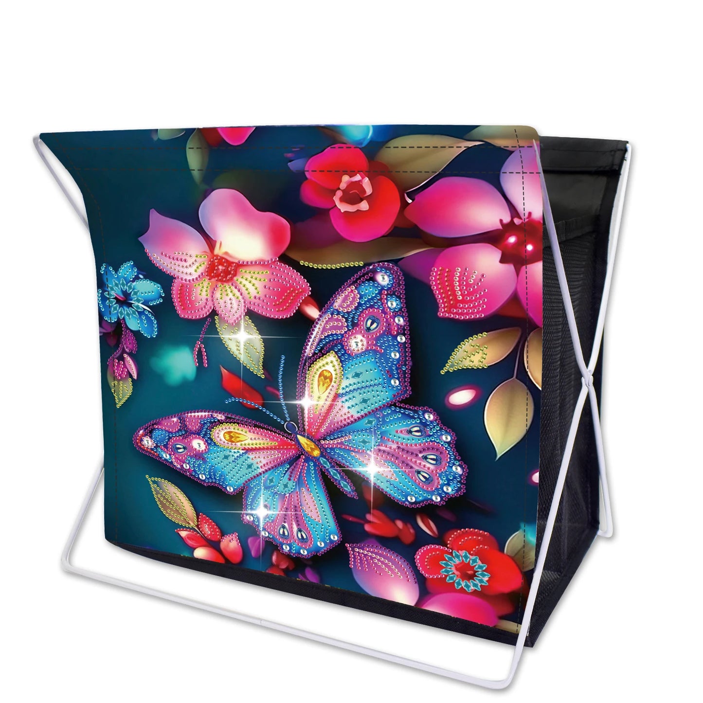 Diamond Painting Opbergmand Vlinder – Extra Grote Capaciteit