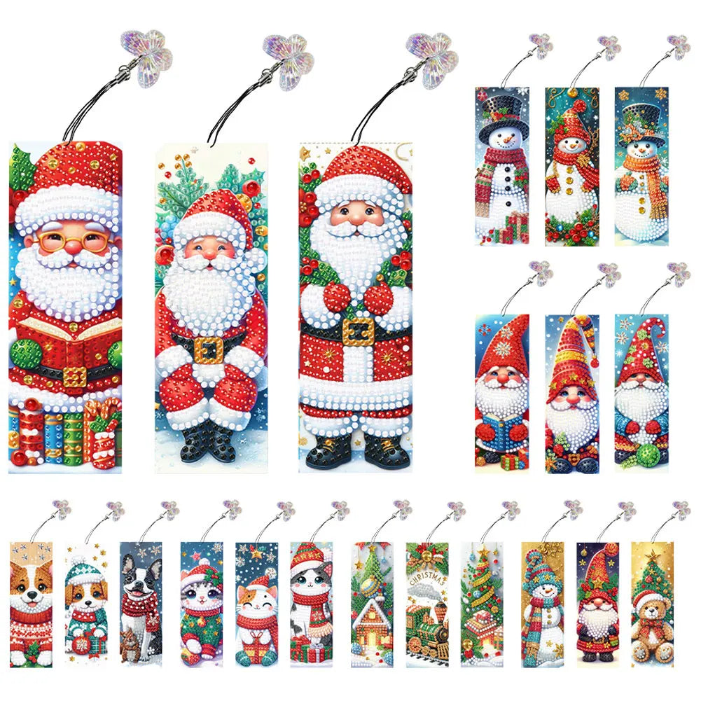 Diamond Painting Boekenlegger Set met Hanger -