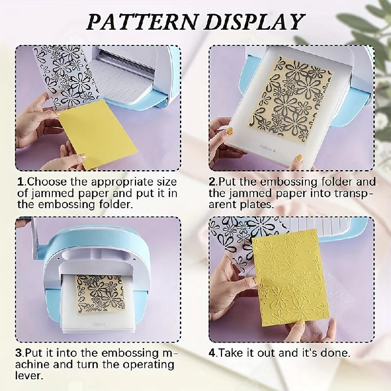 Embossing folder maan wolk en ster – 3D reliëf voor kaarten en scrapbooking