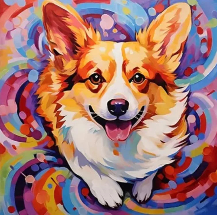 AB Diamond Painting met AB en Fairy dust steentjes Dieren