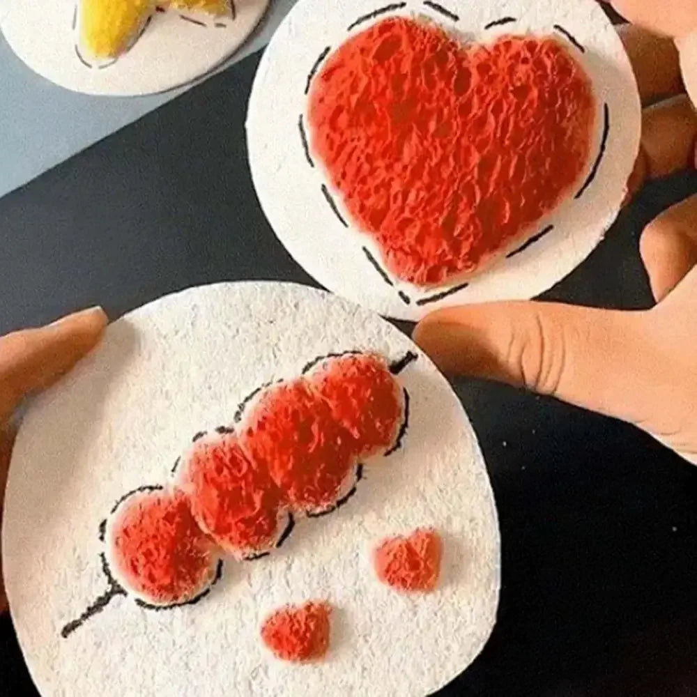 Schuim textuur tekenen set – Magisch 3D knutselplezier voor kinderen