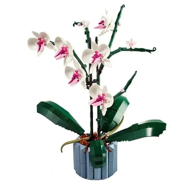 Bouwpakket Orchidee Boeket – Bloemen Bonsai