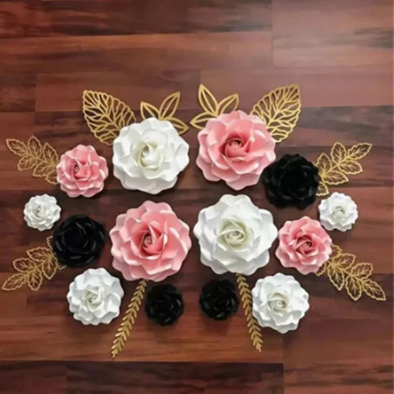 Metalen snijmal - Uitsnede Rode Bloem voor Scrapbooking en Kaarten