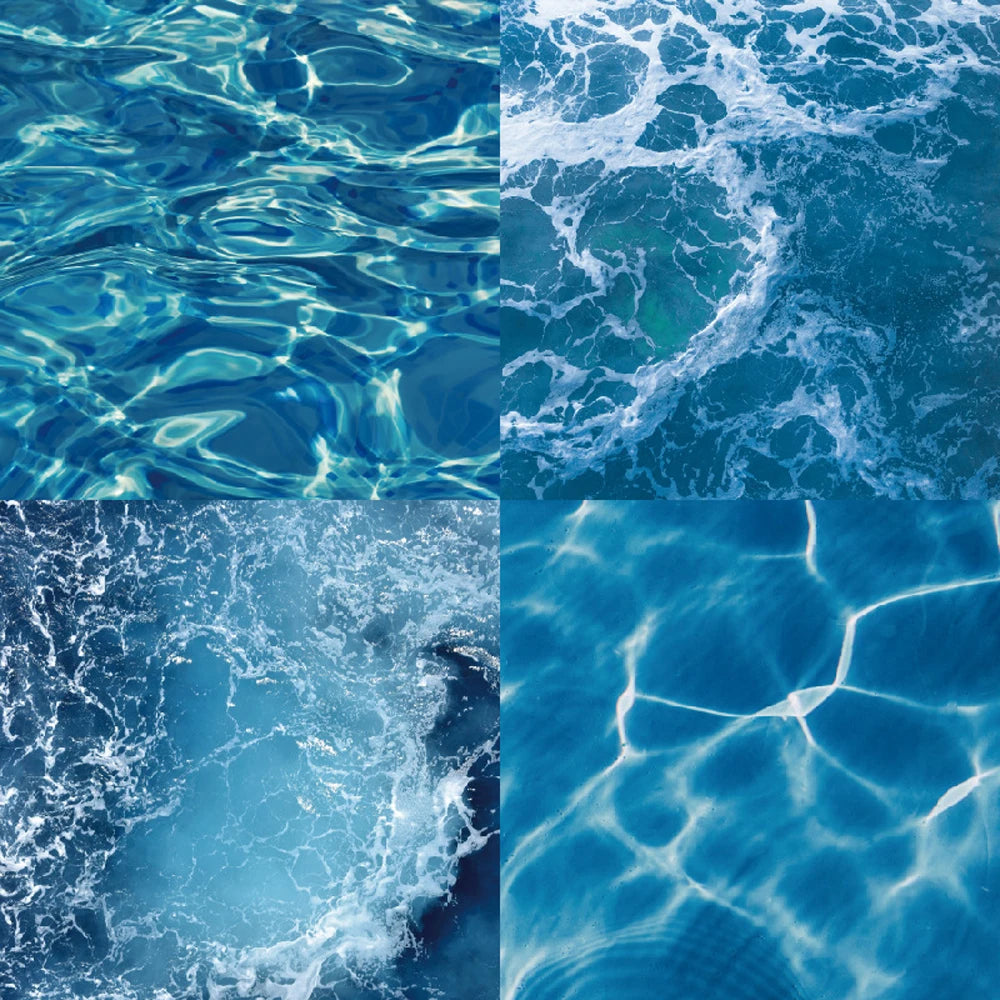 Watergolven Scrapbook Papier – 24 Vellen, 15,2x15,2cm