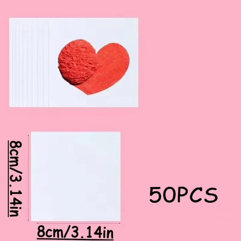 Schuim textuur tekenen magisch 3D schilderpapier voor kinderen – 10/100 stuks