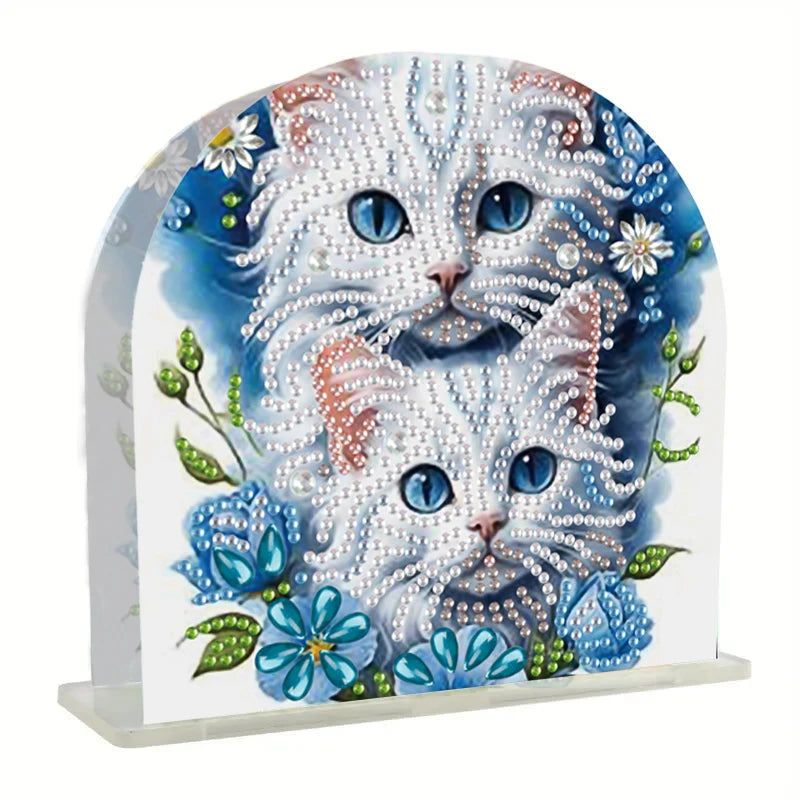 Diamond Painting Servettenhouder - Dubbelzijdig Acryl Standaard