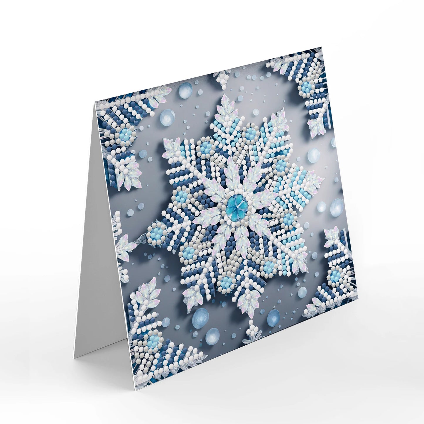 Diamond Painting Kerstkaarten set – Creatieve Feestelijke Wenskaarten