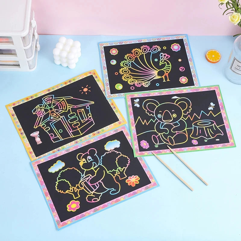 Krastekeningen voor Kinderen – 10 Stuks DIY Creatief Tekenplezier