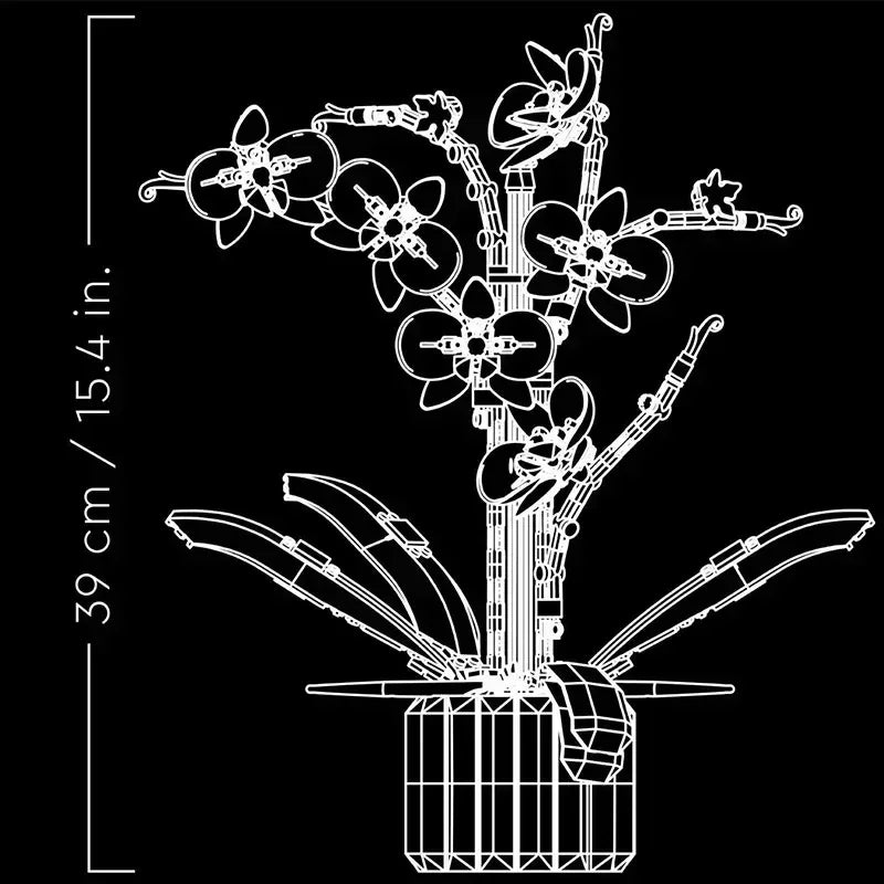 Bouwpakket Orchidee Boeket – Bloemen Bonsai