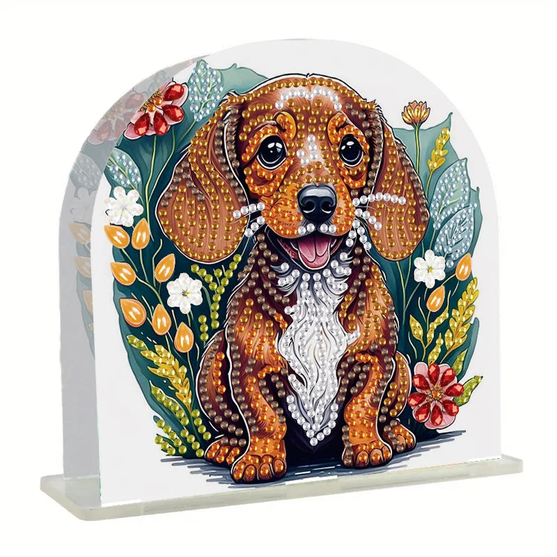 Diamond Painting Servettenhouder - Dubbelzijdig Acryl Standaard