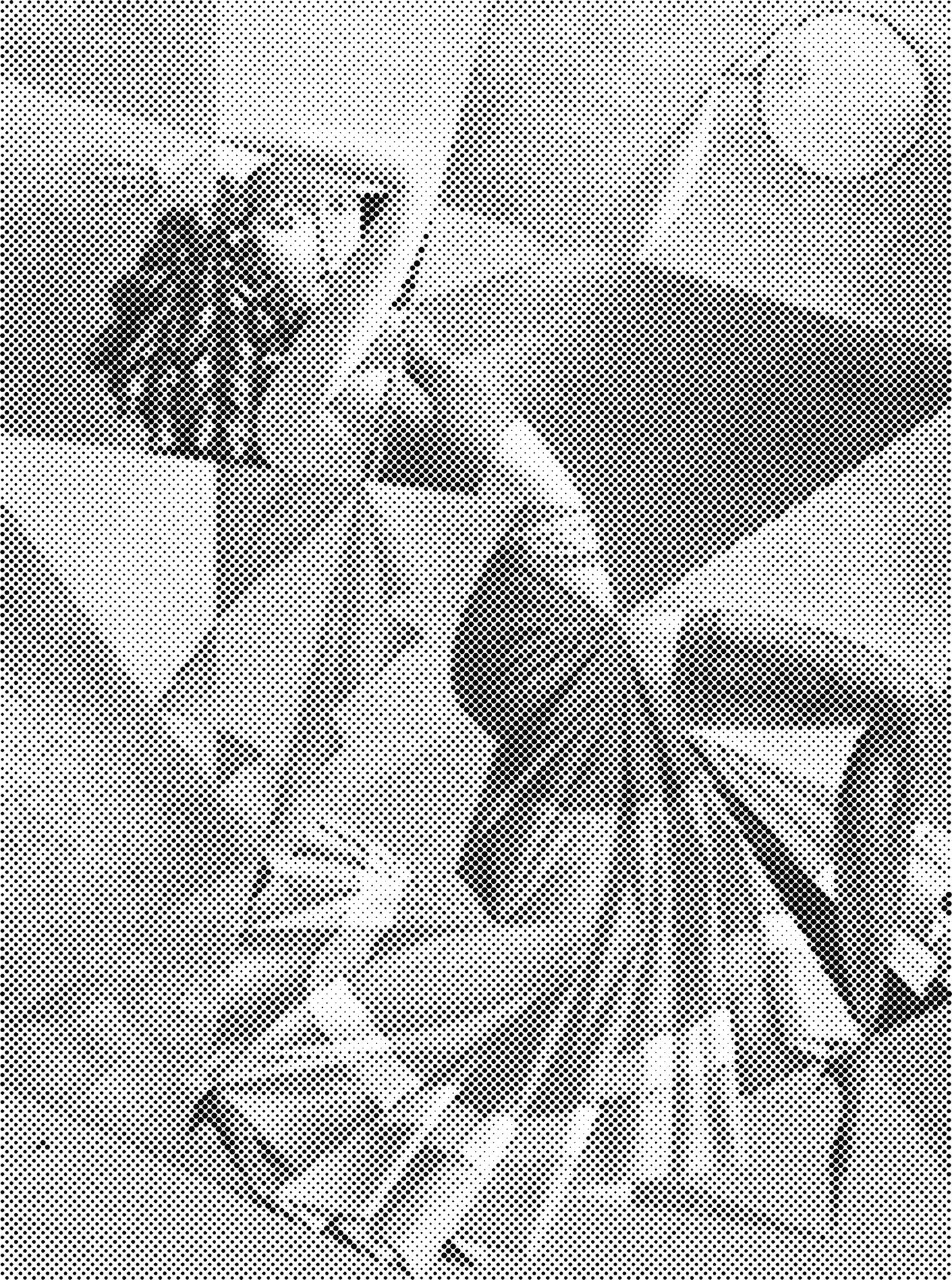 DOT Painting 30x40cm - Abstracte Stippelkunst in Één Kleur