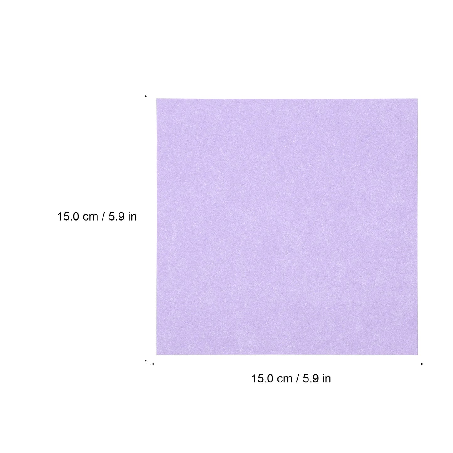 100 Vellen Gekleurd Origamipapier – Vierkant en Pastelkleurig