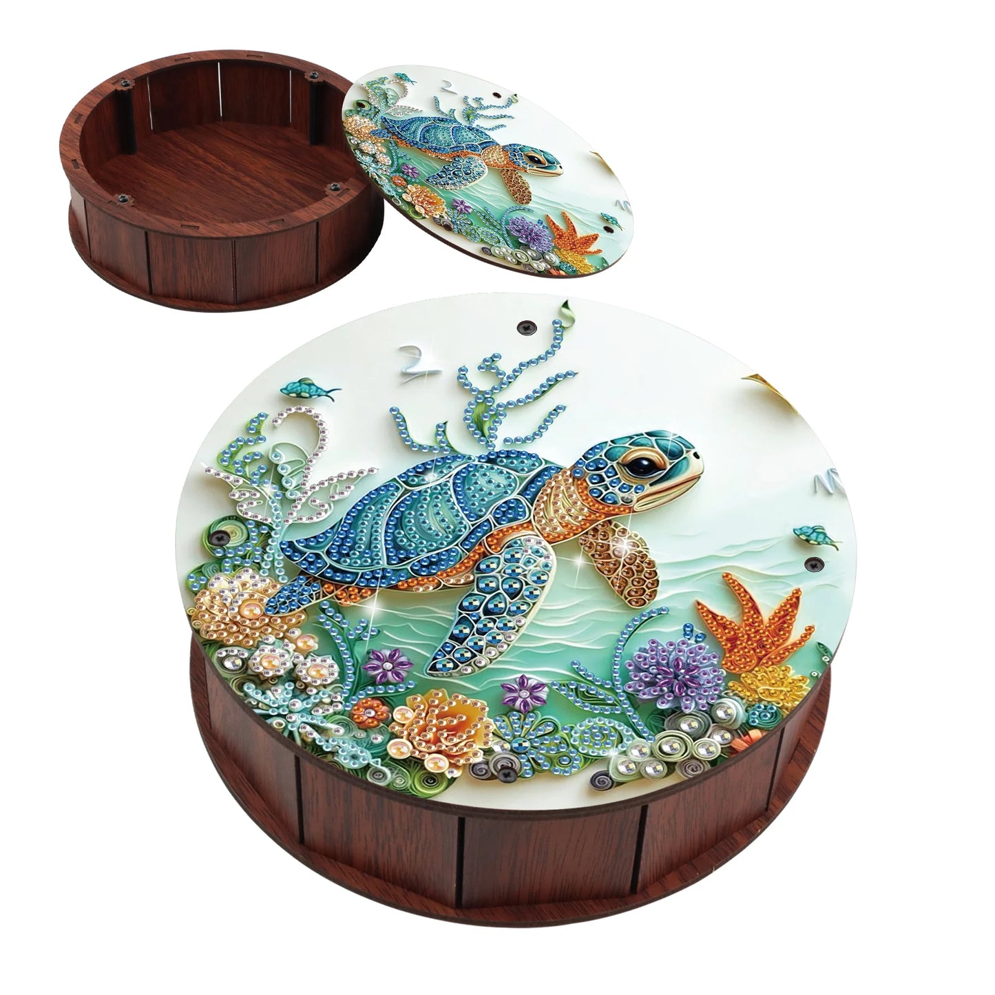Diamond Painting Koektrommel Dieren & Planten Speciale Steentjes