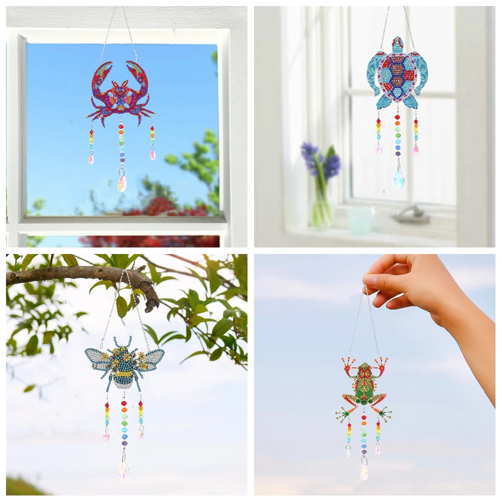 Diamond Painting Zonnehanger Windgong