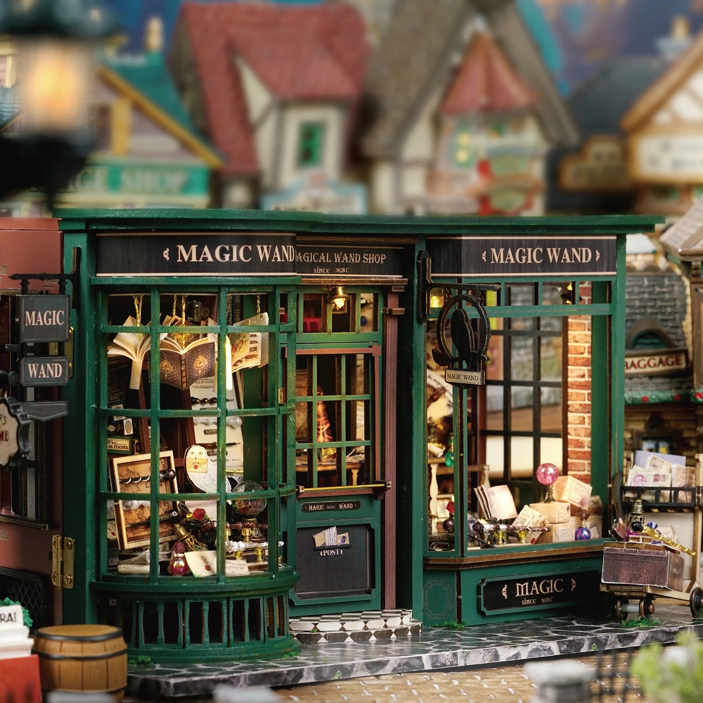 Zelfbouw Miniatuurhuisje – Met Houten Miniatuurmeubels (1:24 schaal) - F032