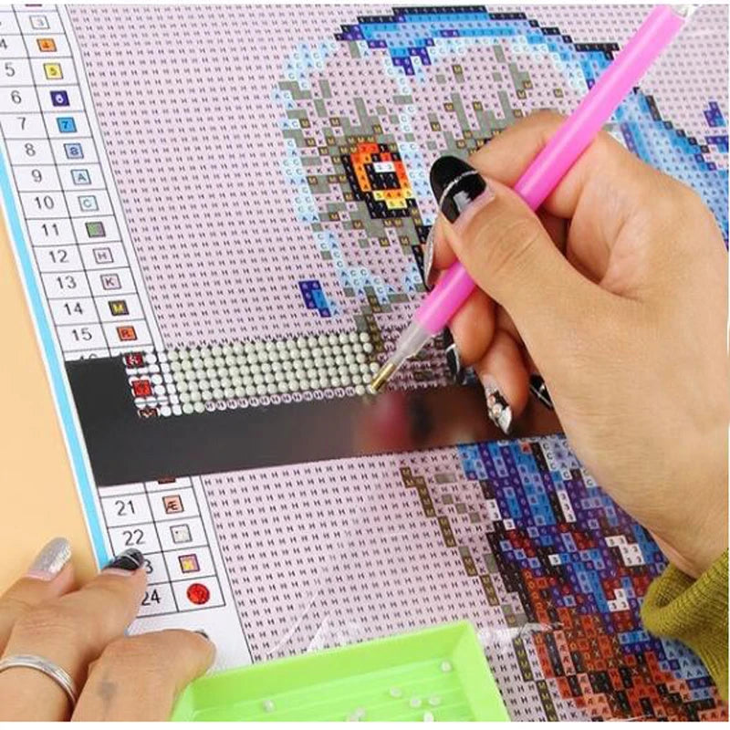 Diamond Painting Rechtlegger - Roestvrijstalen Raster Gereedschap voor Perfecte Plaatsing
