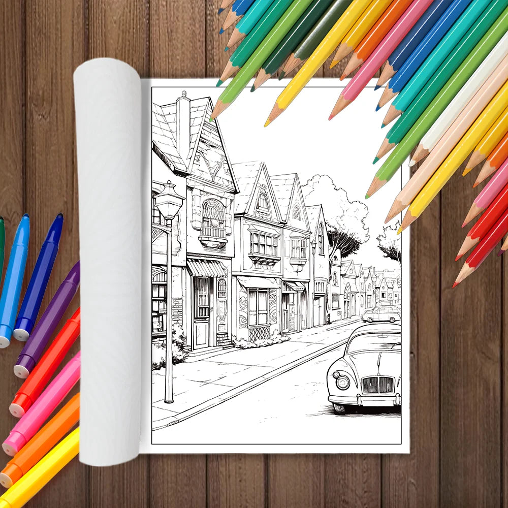 Kleurboek voor volwassenen met retro designs en 30 unieke patronen