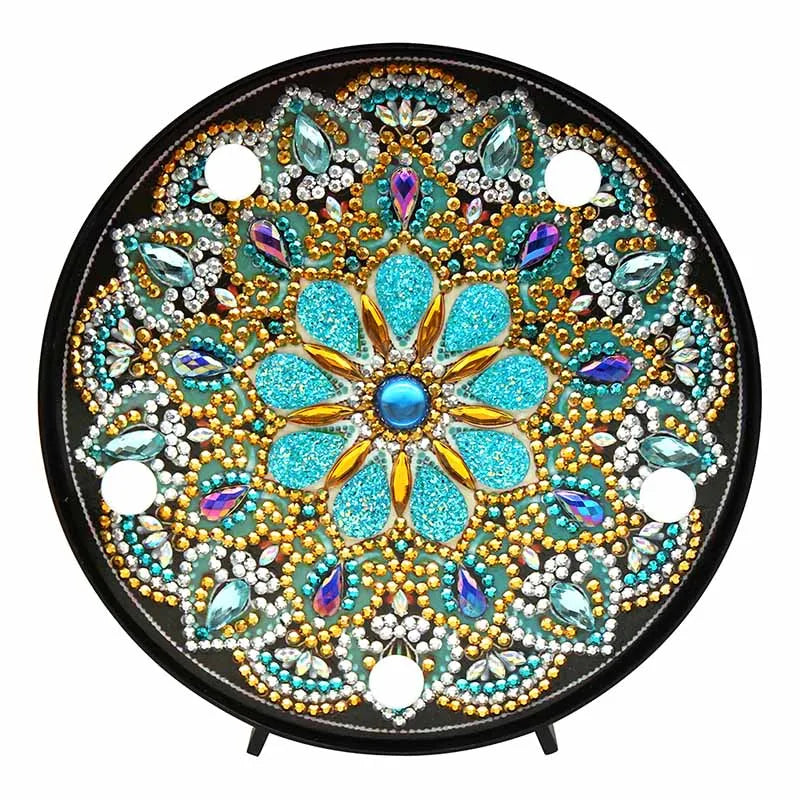 Diamond Painting Lamp Mandala Landschap