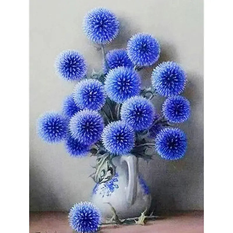 Schilderen op nummer - Klassieke Hortensia op Canvas