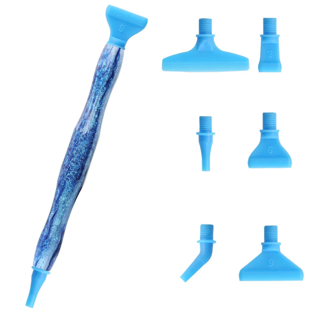 Diamond Painting Pen met opzetstukjes – Resin en metalen punten