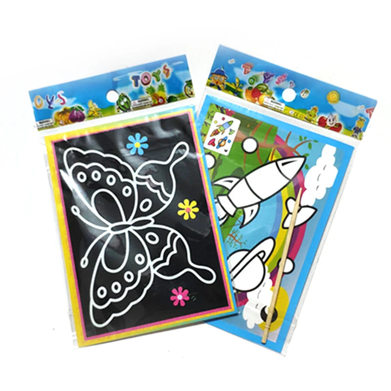 Krastekeningen voor Kinderen – 10 Stuks DIY Creatief Tekenplezier