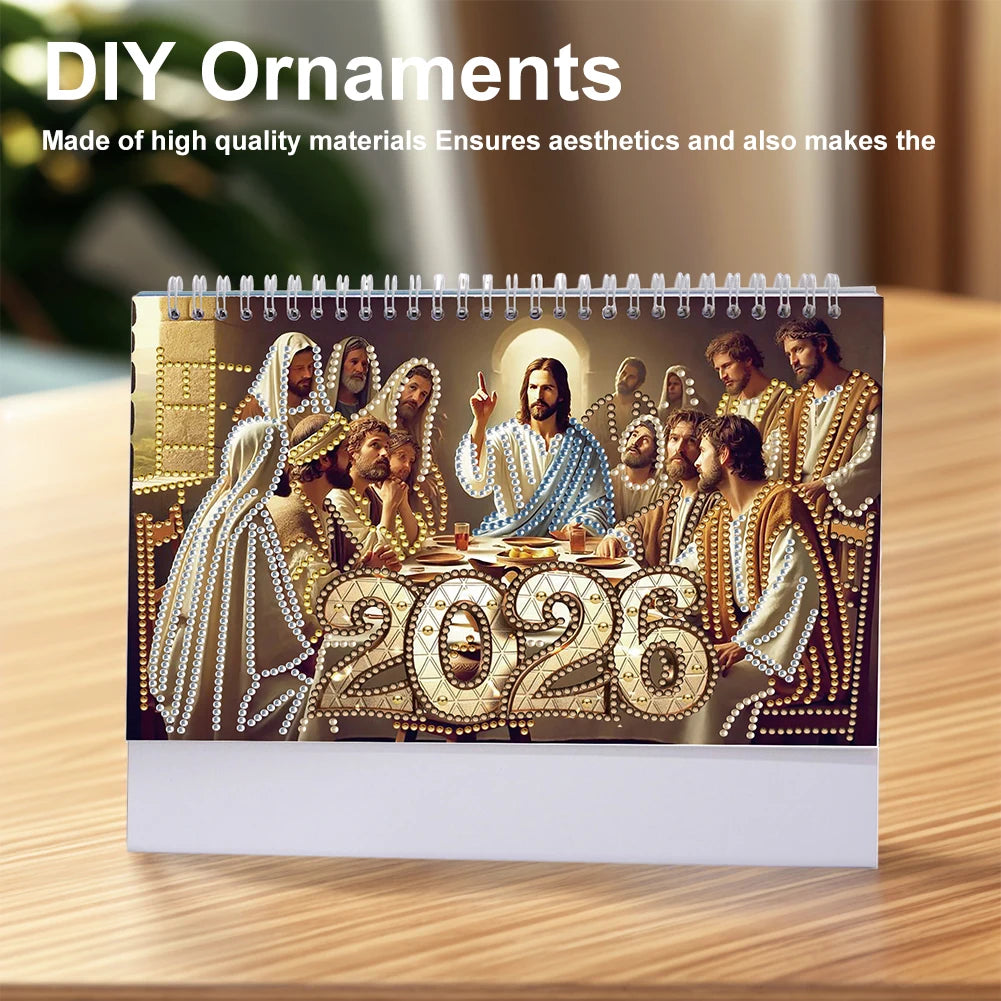 Diamond Painting Kalender bureau decoratie en cadeau idee