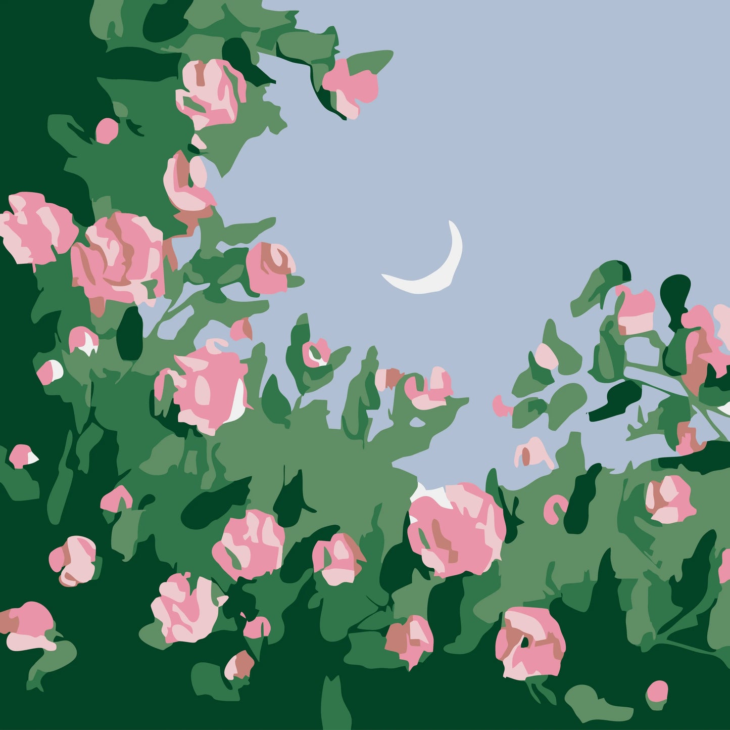 Schilderen op nummer - Bloemen op Linnen Canvas met Acrylverf