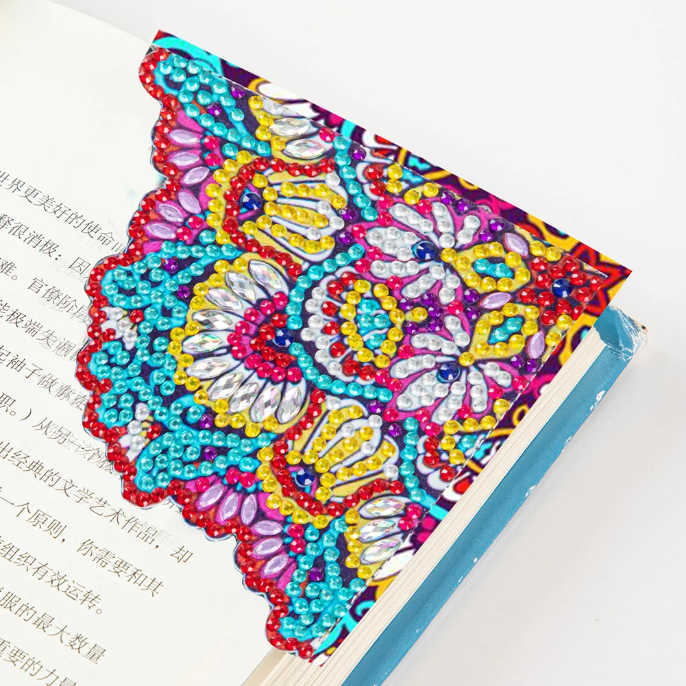 Diamond Painting Boekenlegger Hoekmodel – Kleurvolle Bescherming voor Boeken