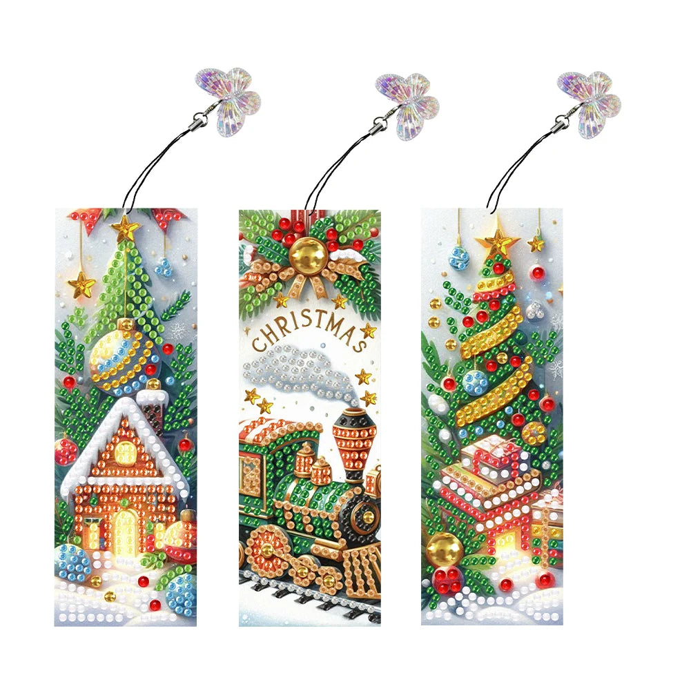 Diamond Painting Boekenlegger Set met Hanger -