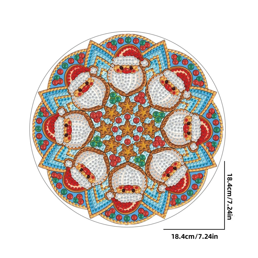 Diamond Painting Dienblad Acryl Kleurrijk Patroon – Fruit en Snoep Houder voor Tafel- en Countertop Decoratie