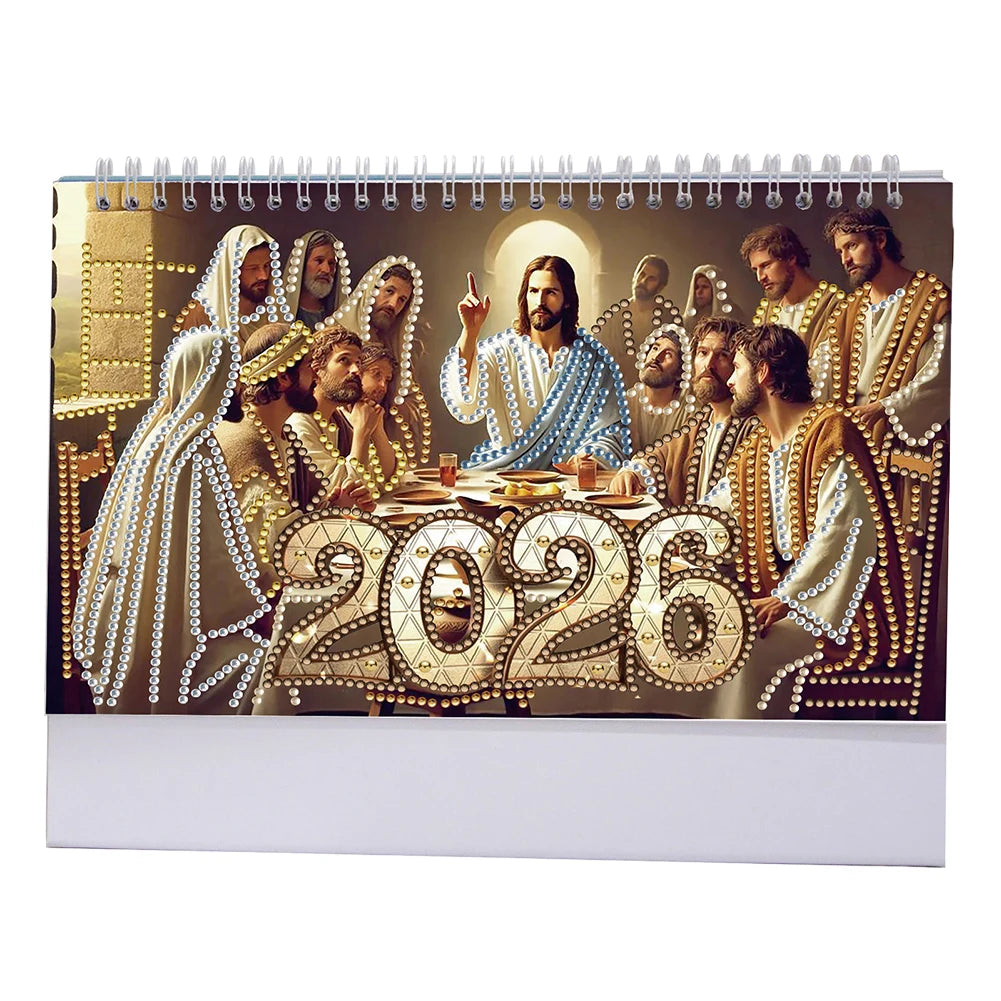 Diamond Painting Kalender bureau decoratie en cadeau idee