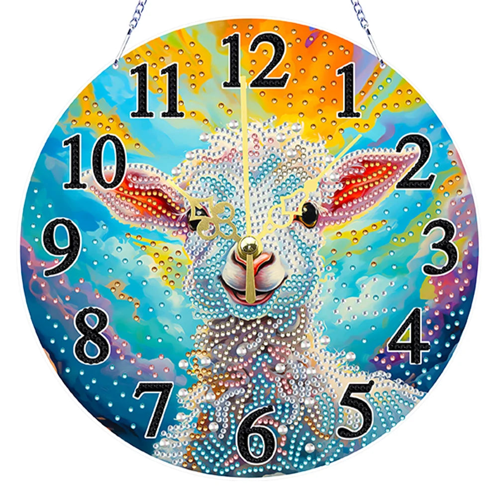 Diamond Painting Klok Acryl Speciale Vorm Dieren Modellen