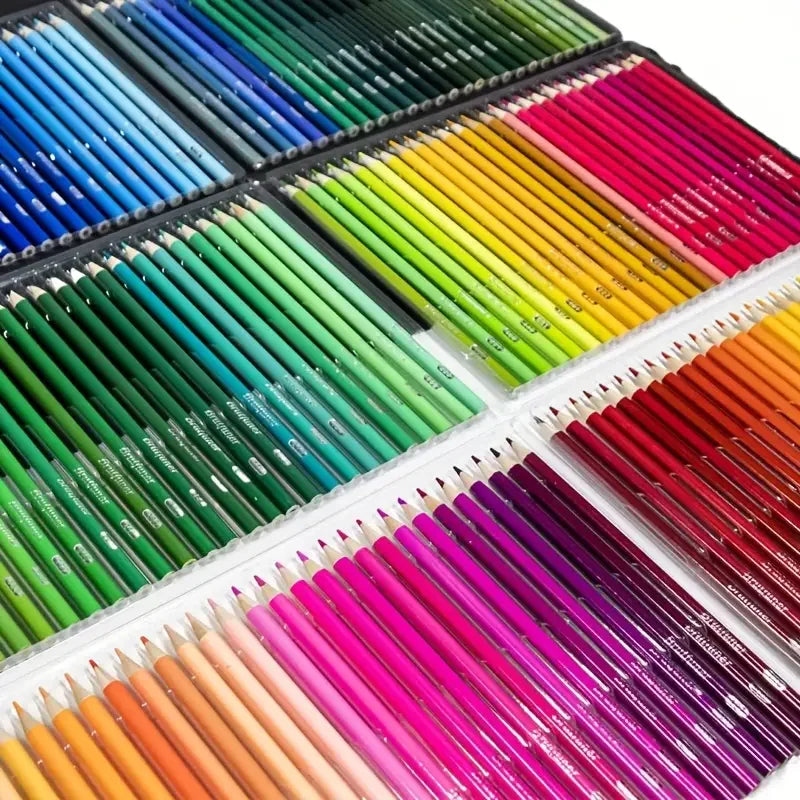Potloden set 260 kleuren professioneel oliebasis tekenpotloden
