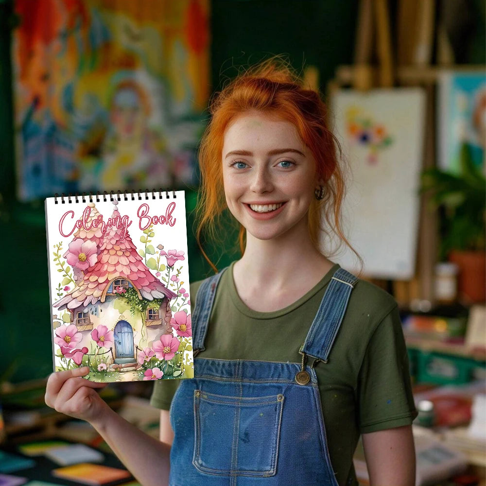 Kleurboek voor volwassenen met bloemen – 30 ontspannende patronen